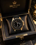 Proking Black Dial Rubber Strap Dive Watch - Image 5