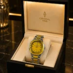 Crystal Time Two-Tone Nautilus