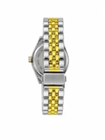 Crystal Time Fluted Bezel Dial Watch - Image 6