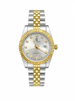 Timecraft Two-Tone Diamond Watch - Image 5