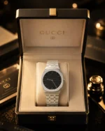 Gucci 25H Stainless Steel Watch - Image 7