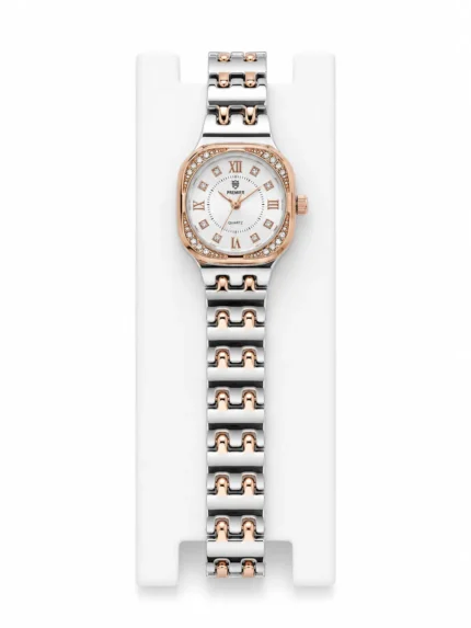 Premier Cushion Roman Numeral Crystal Watch