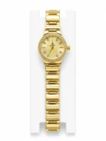 Premier Round Crystal Bezel Watch - Image 4