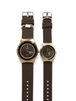 Crystal Time Blue Dial Couple's Watch Set - Image 3