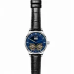 Ailang Date Watch - Rose Gold - Silver Blue